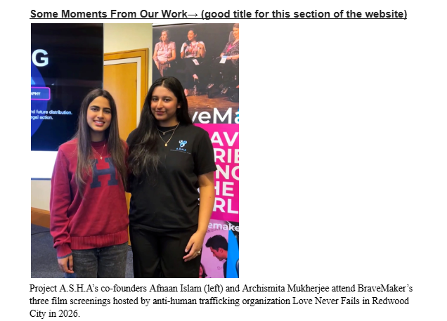BraveMaker film screenings