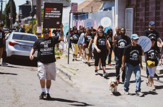 Freedom Walk in Oakland, California